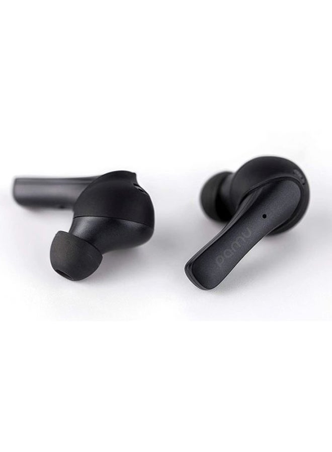 Pamu Bluetooth In-Ear Earbuds With Charging Case Black