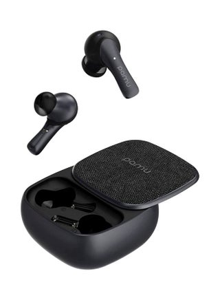Pamu Bluetooth In-Ear Earbuds With Charging Case Black - v1598014290/N39886353A_1