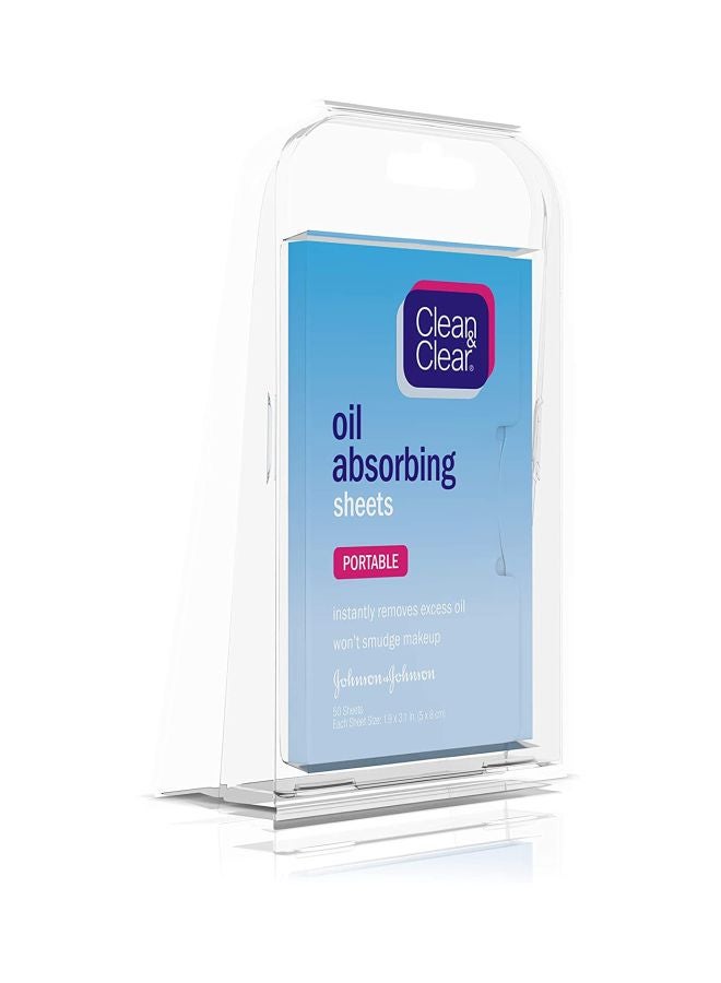 Clean & Clear 50-Piece Oil Absorbing Sheets 50x(5x8)cm - Image 3