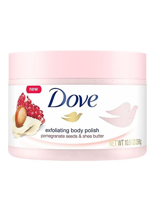 مستحضر لتقشير الجسم - بحبوب الرمان وزبدة الشيا 298جرام