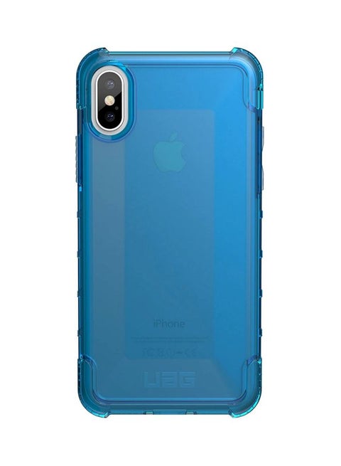 Armor Military Case Cover For Apple iPhone X/Xs Transparent Blue