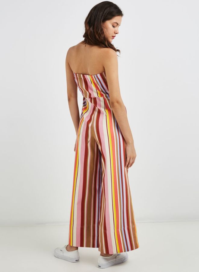 Striped Bandeau Jumpsuit Multicolour - v1598022615/N21922845V_2