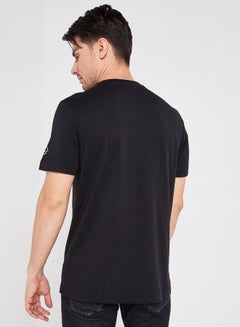 LOTTO JONAH III Crew Neck T-Shirt Black/Grey  - Image 2