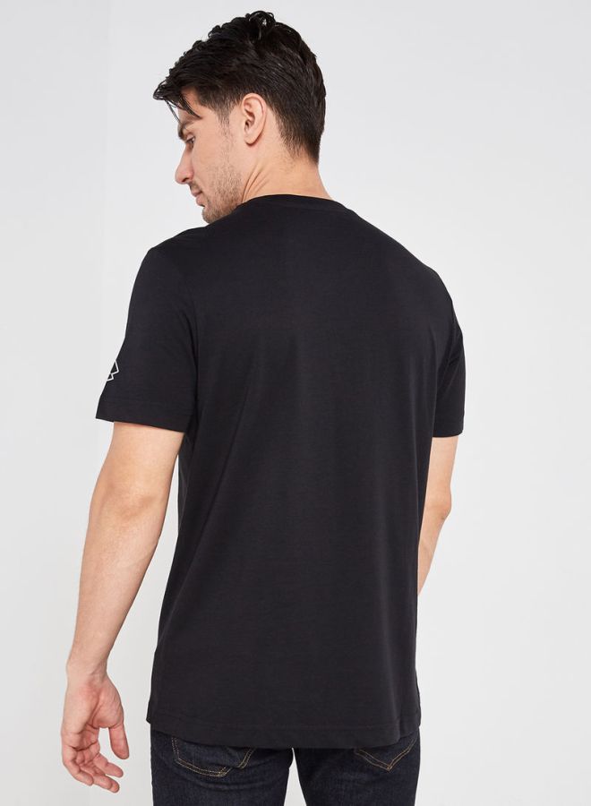 لوتو تيشيرت جوناه III بفتحة رقبة مستديرة أسود/ رمادي - Image 2