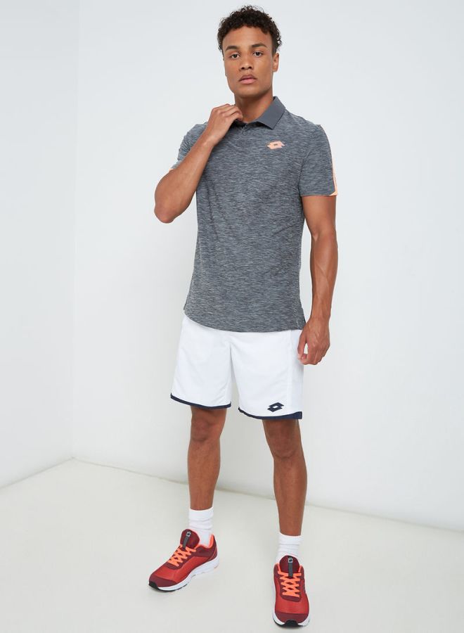 لوتو تيشيرت بولو ميدلي رخام رمادي - Image 3