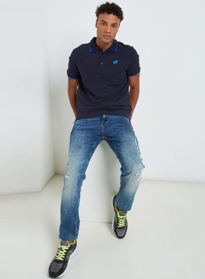 LOTTO L73 Polo Navy  - Image 3