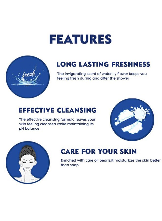 Nivea - Water Lily And Oil Shower Gel 250ml - Image 1