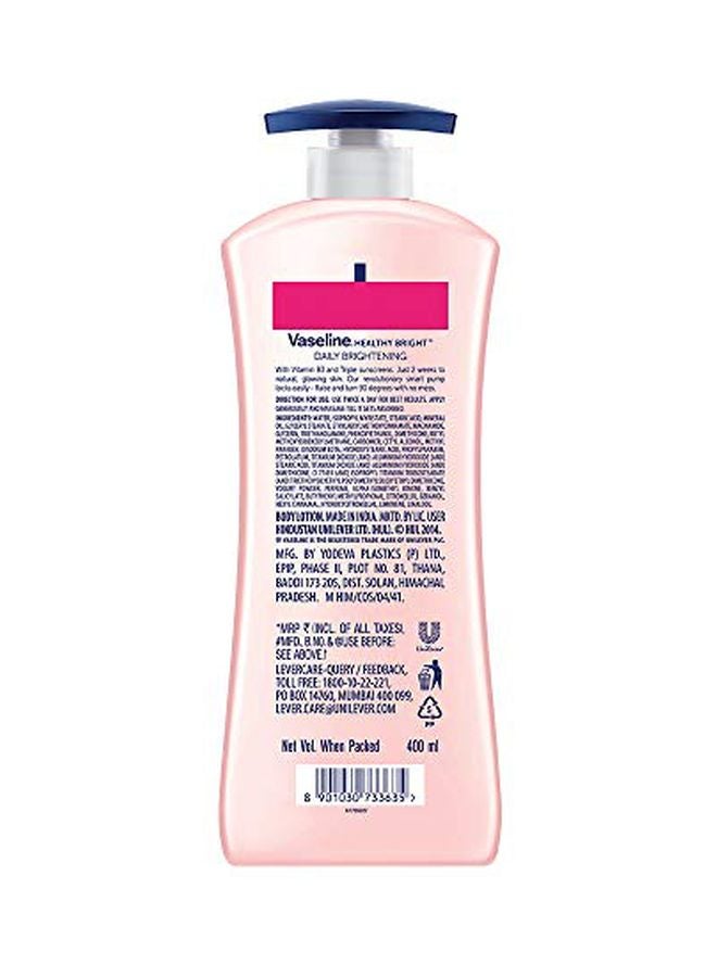Vaseline - Healthy Bright Daily Brightening Body Lotion 400ml - Image 1