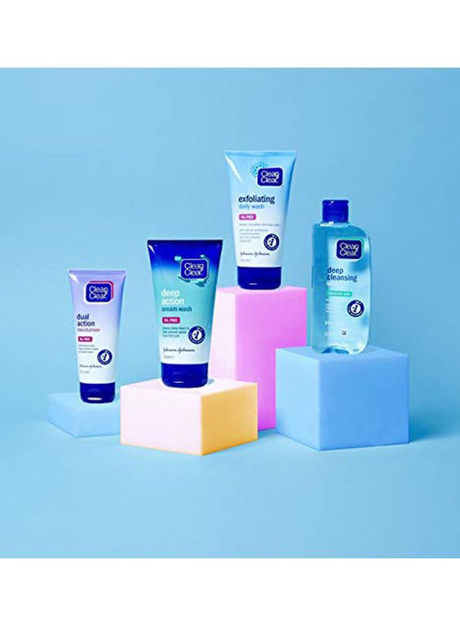 Clean & Clear Oil-Free Exfoliating Daily Face Wash 150ml - Image 5