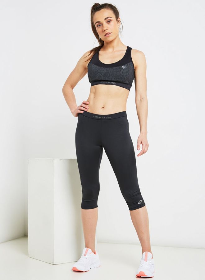 LOTTO Ursula III PL Sports Bra Black - Image 3