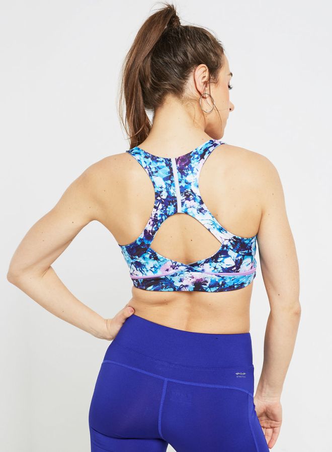 LOTTO - Xride Printed Sports Bra Multicolour - Image 1