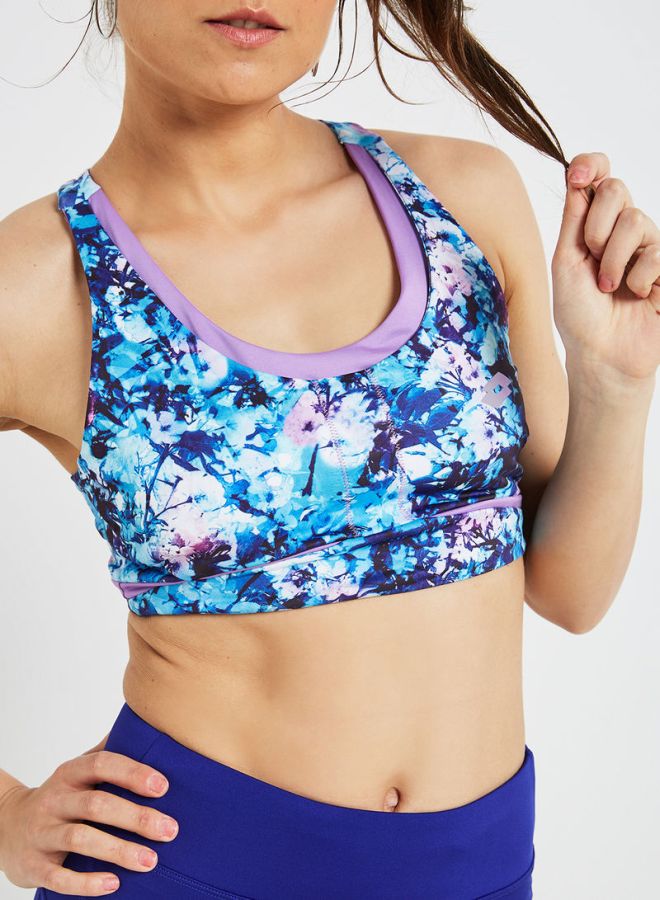 LOTTO - Xride Printed Sports Bra Multicolour - Image 1