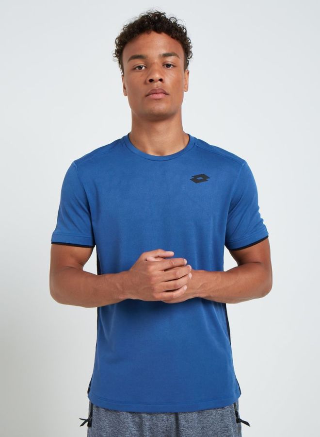 لوتو تيشيرت برقبة مستديرة أزرق - Image 1