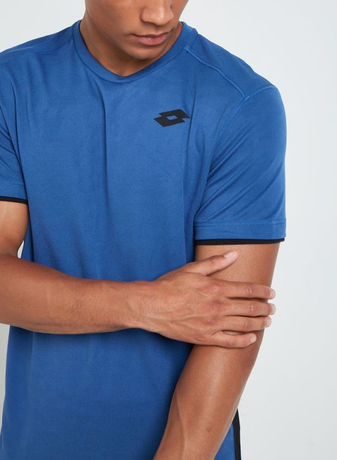 لوتو تيشيرت برقبة مستديرة أزرق - Image 4