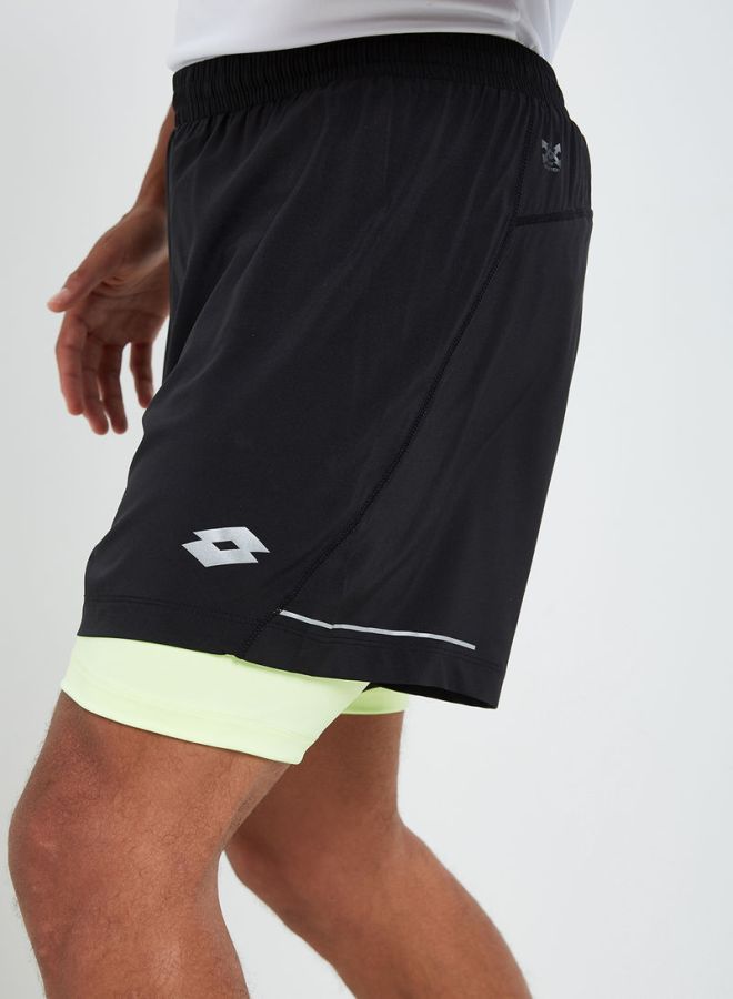 لوتو شورت إكس رايد III مصنوع من البوليستر أسود - Image 4