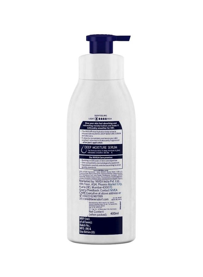 Nivea - Aloe Hydration Body Lotion 400ml - Image 1