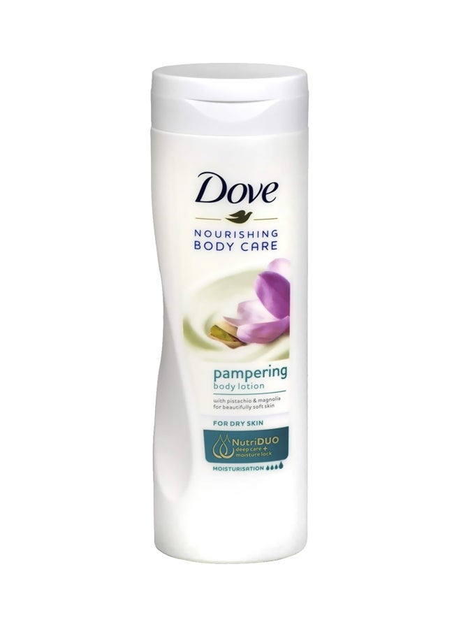 Dove - Nourishing Pampering Body Lotion With Pistachio And Magnolia 400ml - Image 1
