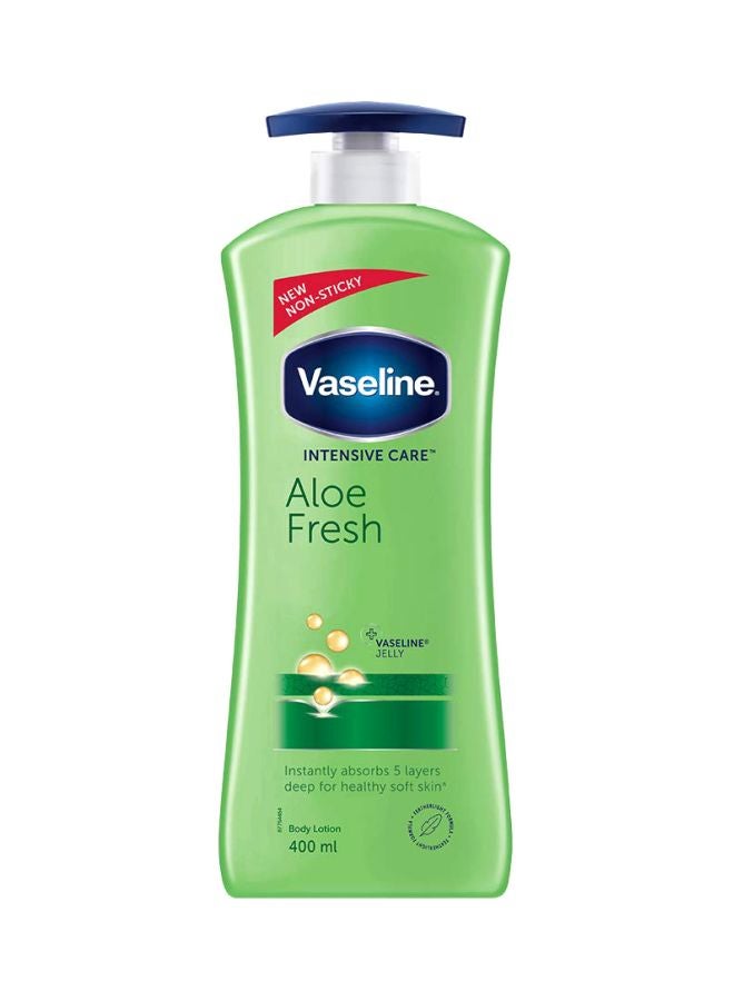 Vaseline Intensive Care Aloe Fresh Body Lotion 400ml  - Image 1