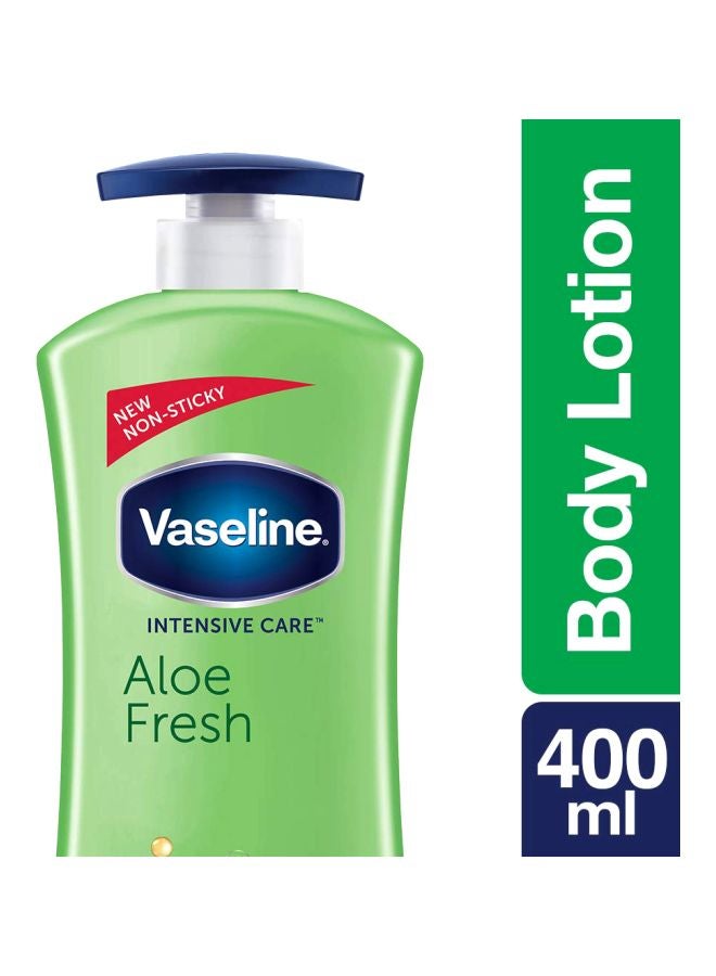 Vaseline Intensive Care Aloe Fresh Body Lotion 400ml  - Image 3