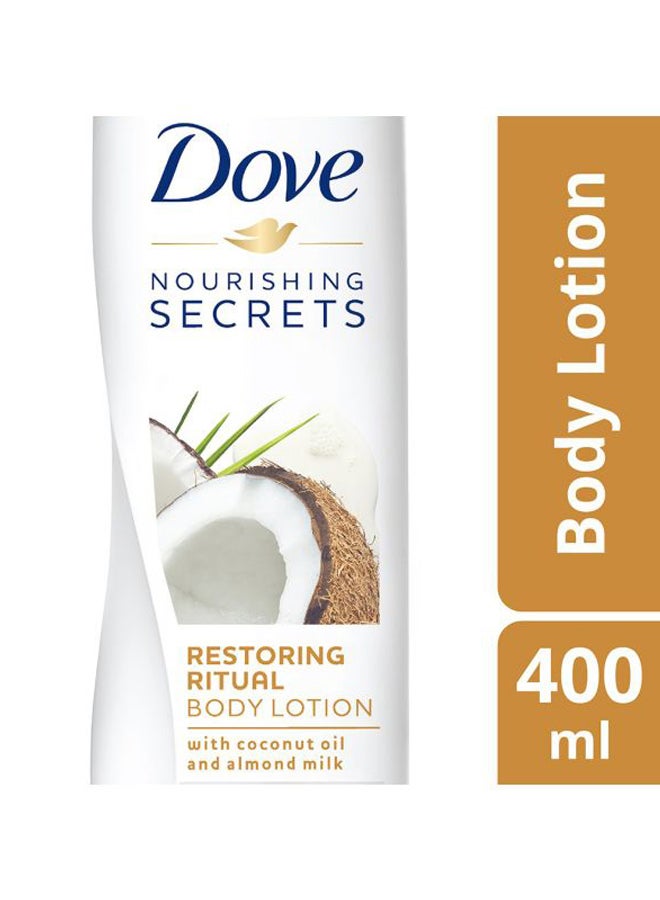 Dove Restoring Ritual Nourishing Body Lotion 400ml  - Image 3