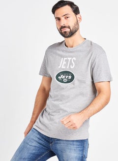 JACK & JONES Round Neck T-Shirt Grey  - Image 1