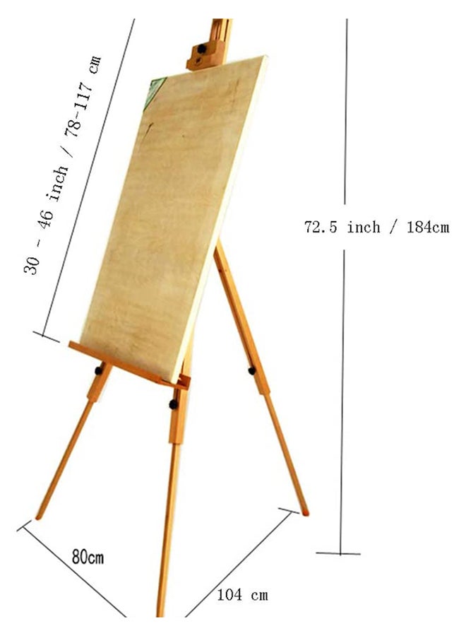 حامل لوحات قابل للتعديل من خشب الزان - Image 2