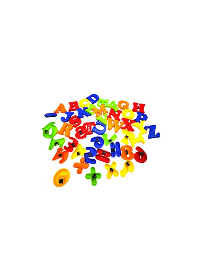 لعبة حروف أبجدية وأرقام مغناطيسية 4 x4سم - Image 3