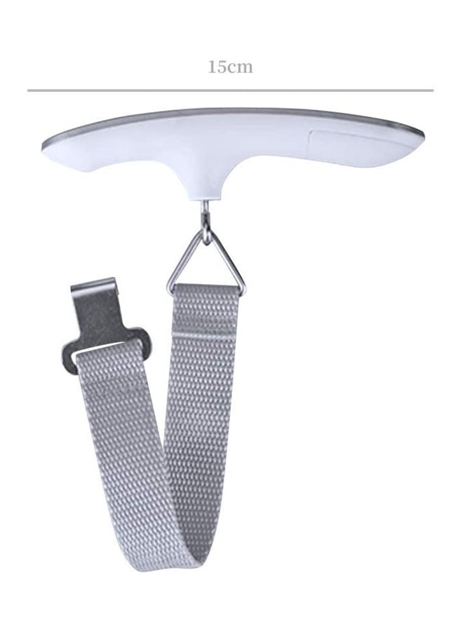 Generic Digital Luggage Scale Ultra Portable With Backlight 50kg Grey  - Image 2