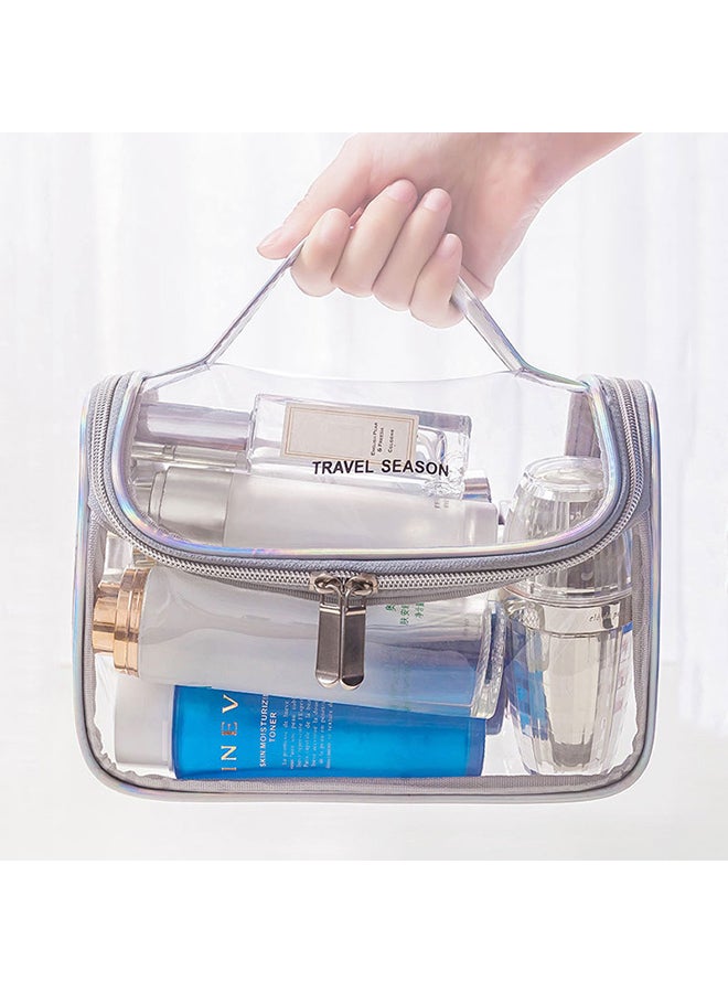 Travel Season Waterproof Cosmetic Bag White - Image 2