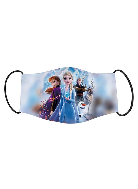 Vista Frozen 2 Printed Face Mask Multicolour 18x10centimeter