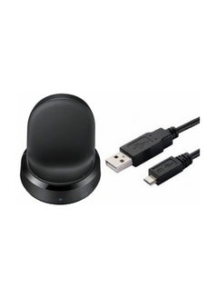 Wireless Power Charging Charger Dock For Samsung Gear S3 Classic Black