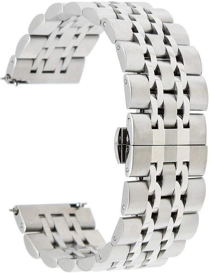 Replacement Bracelet Belt Band For Samsung Gear S3 Silver - Image 2