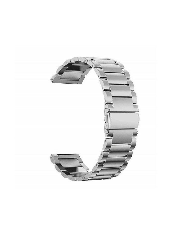 Stainless Steel Bracelet Wristband For Huawei Silver - Image 1