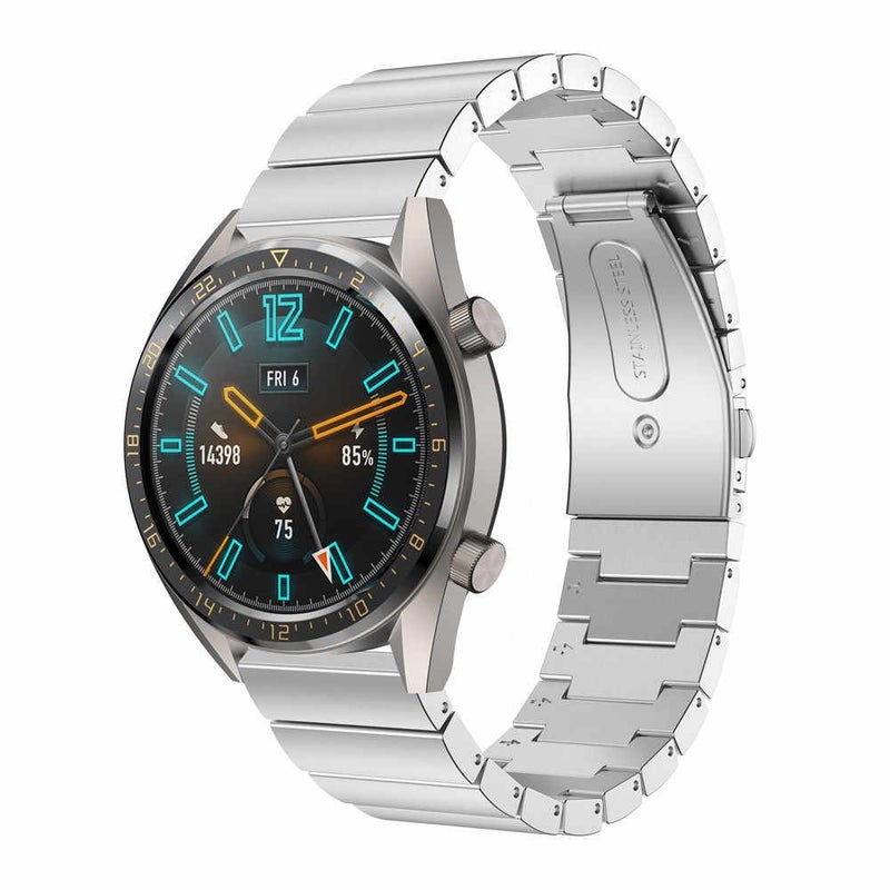 Ceramic Strap Band For Huawei Gt2/Gt/Honor Magic 2 Silver - Image 2