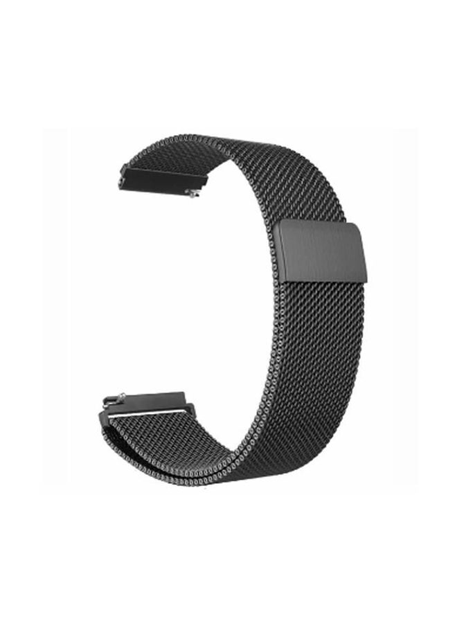 Milanese Strap Wristband For Huawei Watch Gt 2 And Samsung Gear S3 Black - Image 1