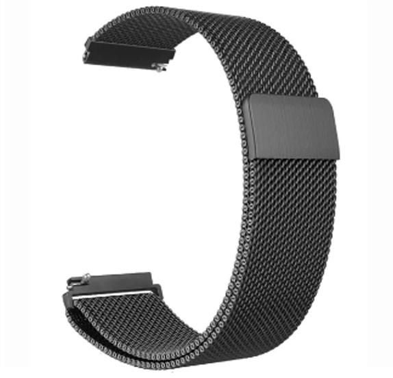 Milanese Strap Wristband For Huawei Watch Gt 2 And Samsung Gear S3 Black - Image 2