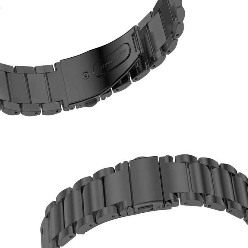 Stainless Steel Strap Band For Huawei Smart Watch Gt2/Gt Honor Magic 2 Black - Image 3