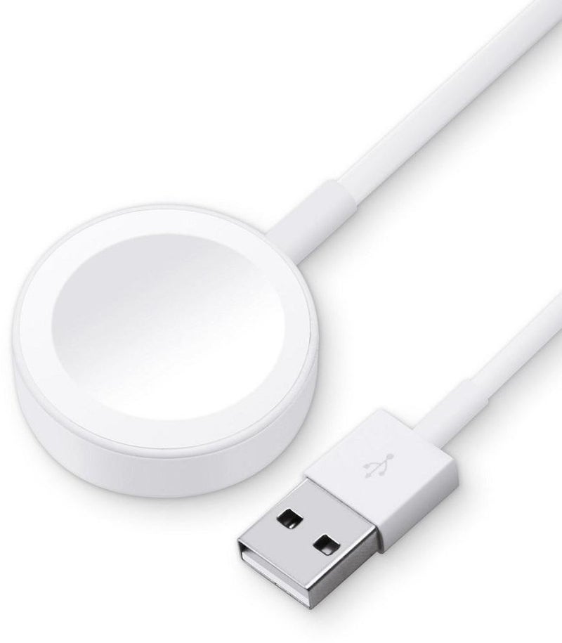 Wireless Magnetic Charger For Apple And Watch White/Silver - Image 2