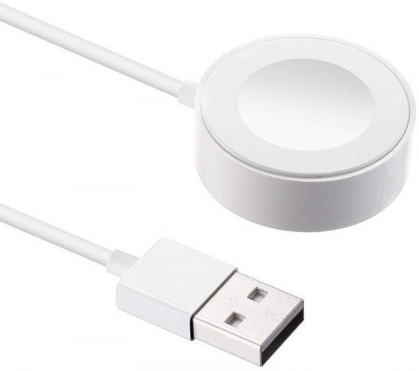 Usb Wireless Magnetic Charging Cable For Apple Smart Watch White - Image 2