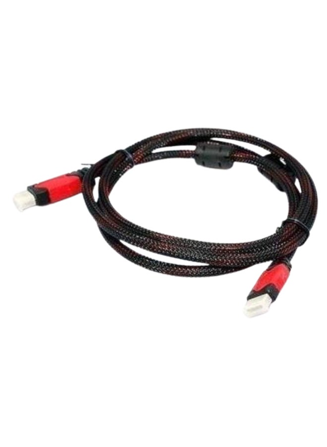Zero HD Cable For TV Black/Red - Image 1