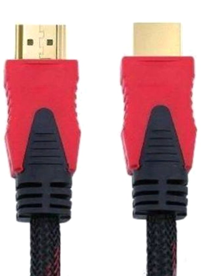 Zero HD Cable For TV Black/Red - Image 2