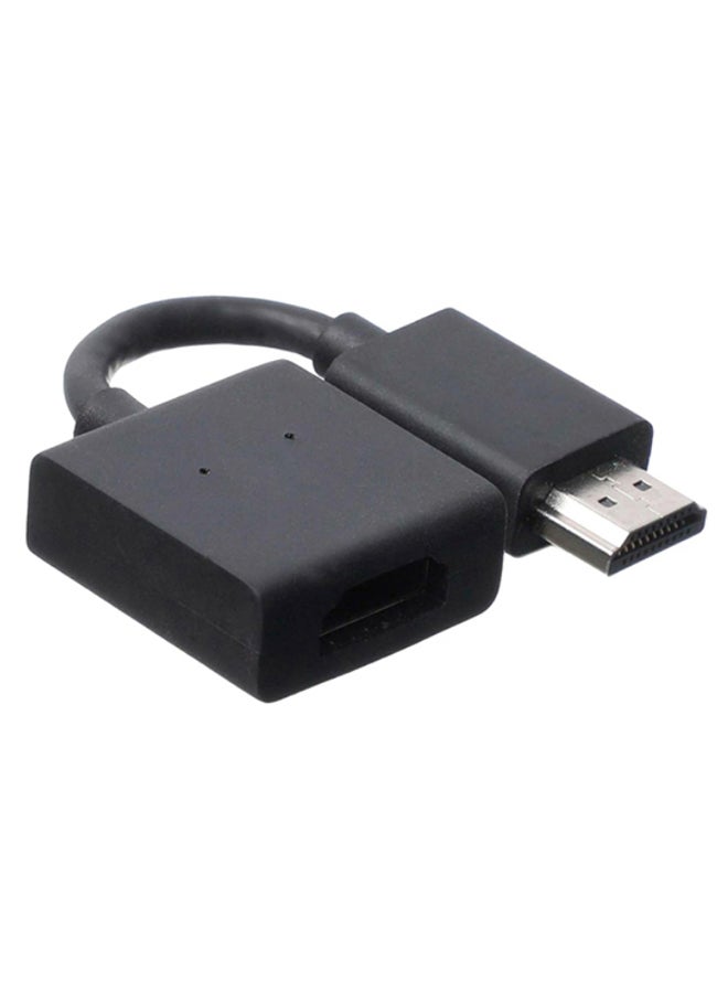 كيندكس محول من 4K HDMI ذكر إلى أنثى أسود/فضي - Image 1