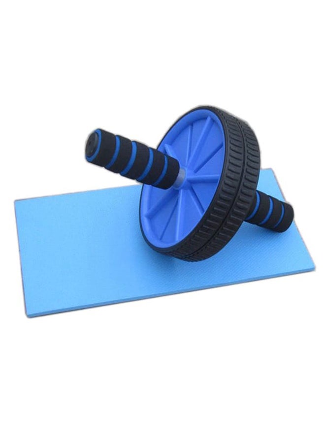 Double Wheel Ab Roller with Knee Pad