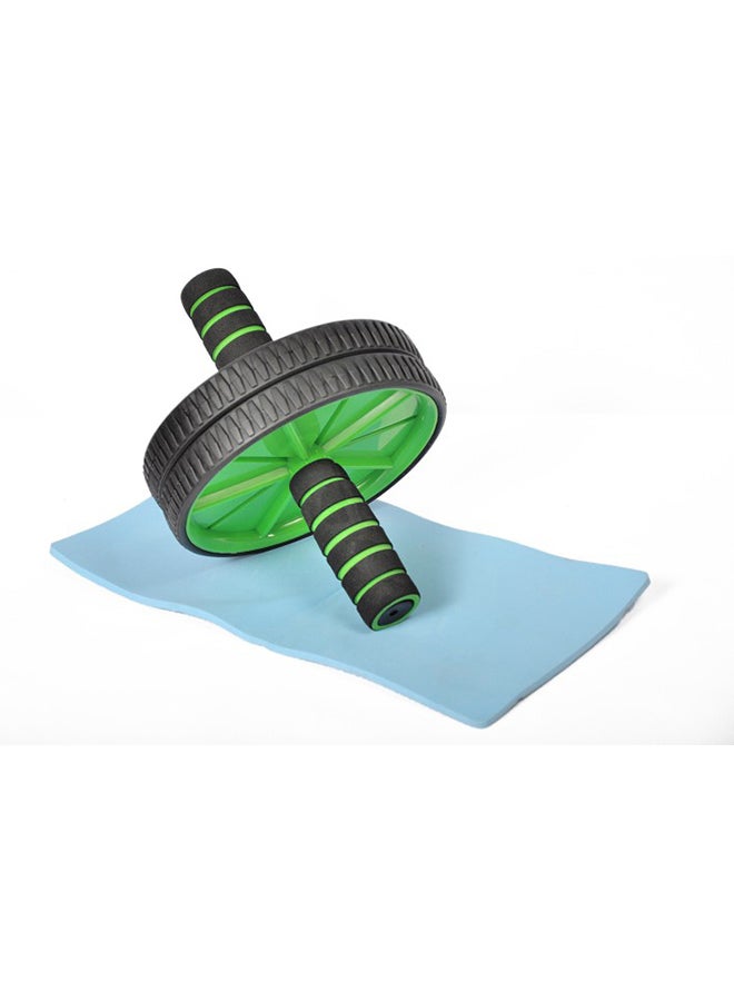 Double Wheel Ab Roller with Knee Pad