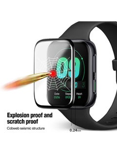 Foxcon 3-Piece Tempered Glass Screen Protector For Oppo Watch 46mm Clear  - Image 2