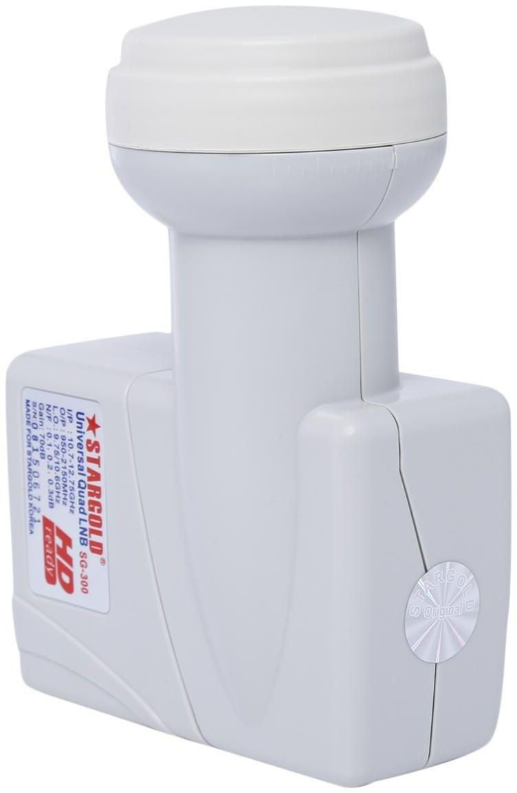 Stargold 4-Ports Universale Low Noise Block LNB White  - Image 3