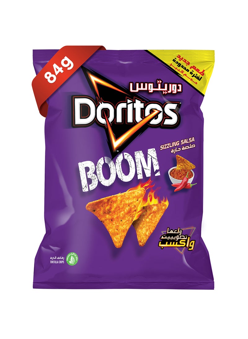 Doritos - BOOM Sizzling Salsa 84grams - Image 1