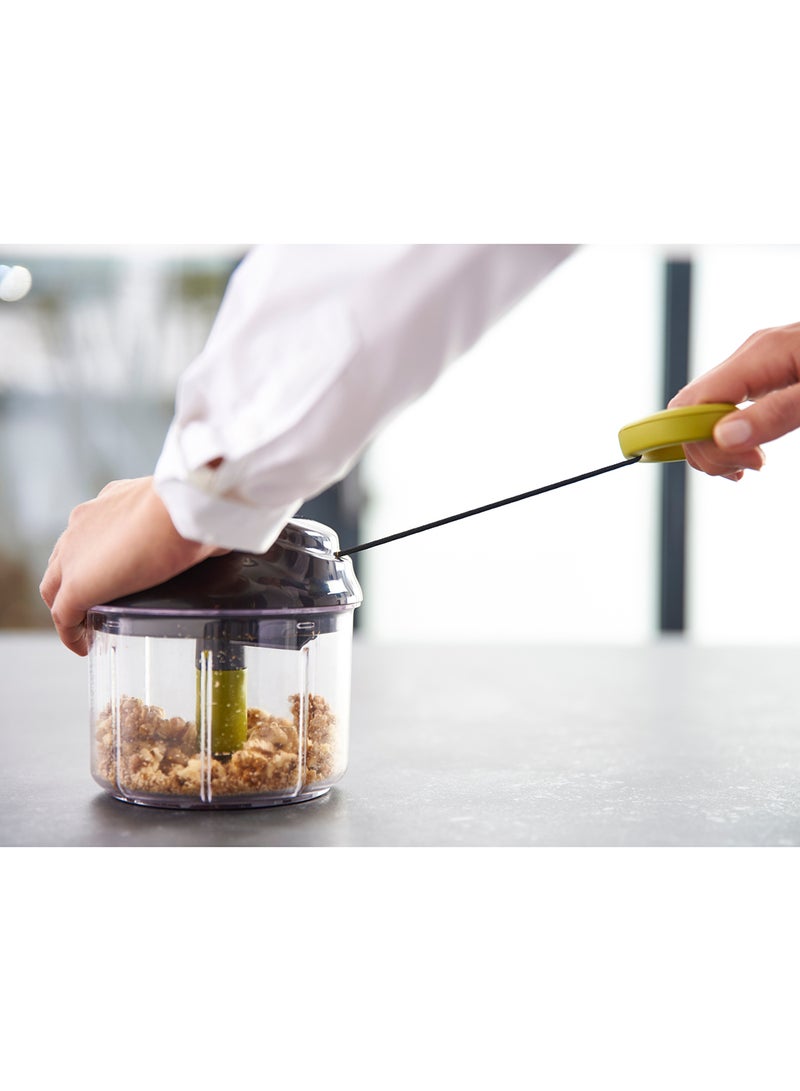 Manual Chopper Baby Food On-The-Go Bundle Convenient 900ml Manual Chopper Plastic, K1320404 + 3Pcs Food Saver Set, Glass, N1050410 Multicolour 900ml