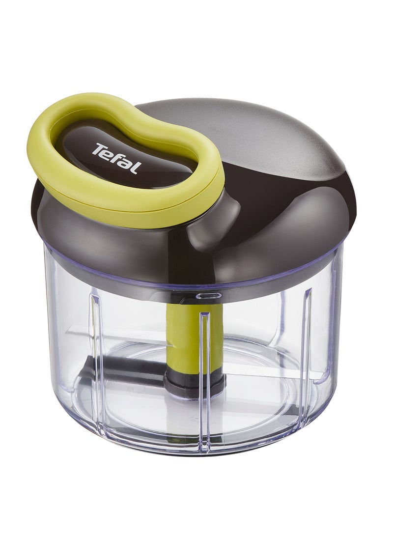 Manual Chopper Baby Food On-The-Go Bundle Convenient 900ml Manual Chopper Plastic, K1320404 + 3Pcs Food Saver Set, Glass, N1050410 Multicolour 900ml