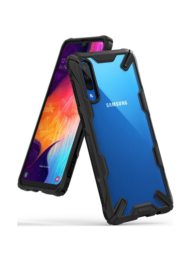 Ringke Hard Fusion-X Ergonomic Shock Absorption Case Cover For Samsung Galaxy A30s/A50/A50s Black - Image 1